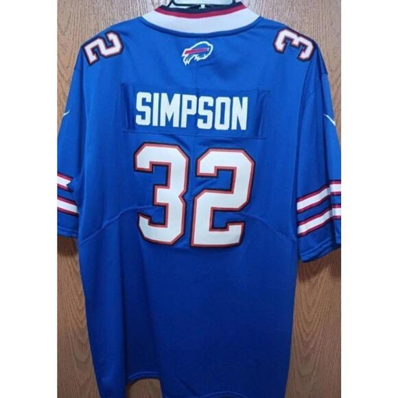OJ Simpson (Nike)-(Bills)-(Jersey)-(Blue)-(Size:L)-$100 - Picture 9 of 9